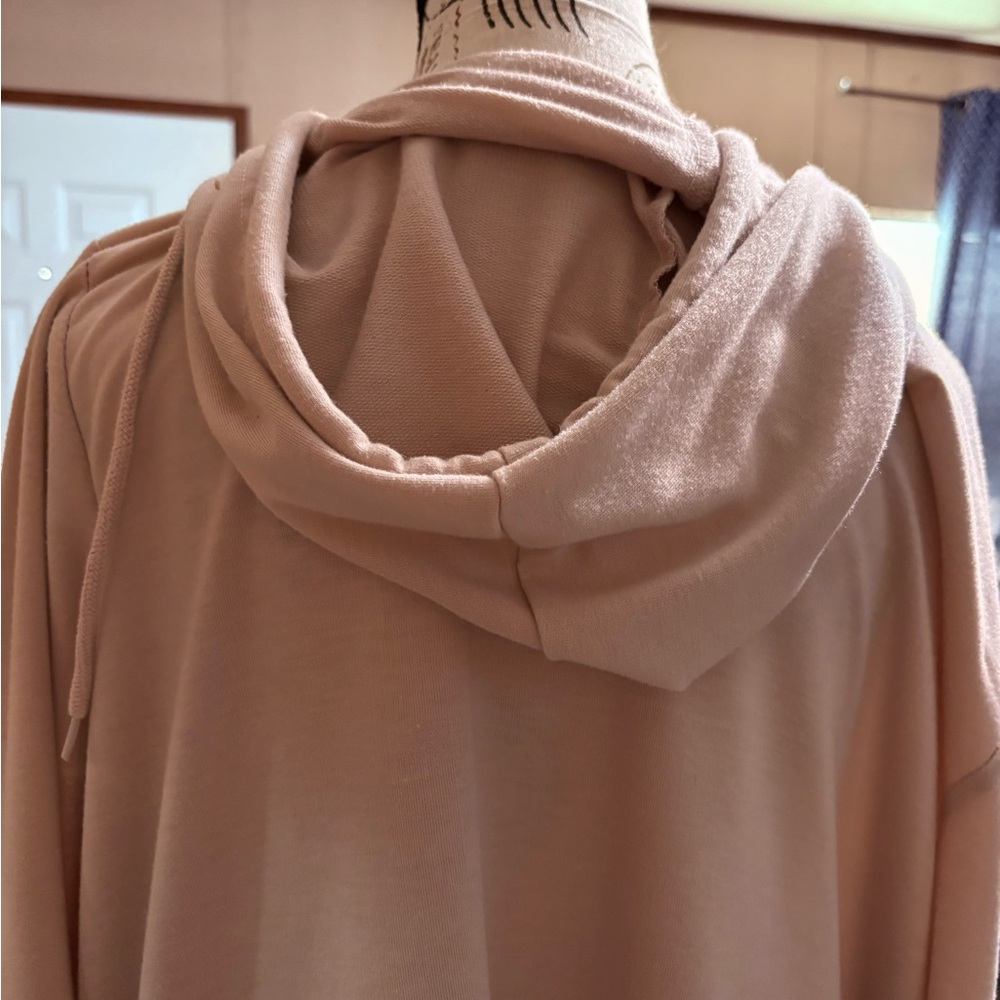 Women's Pink Hoodie Sweater